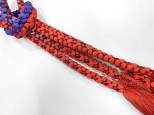 正絹　手組帯締め